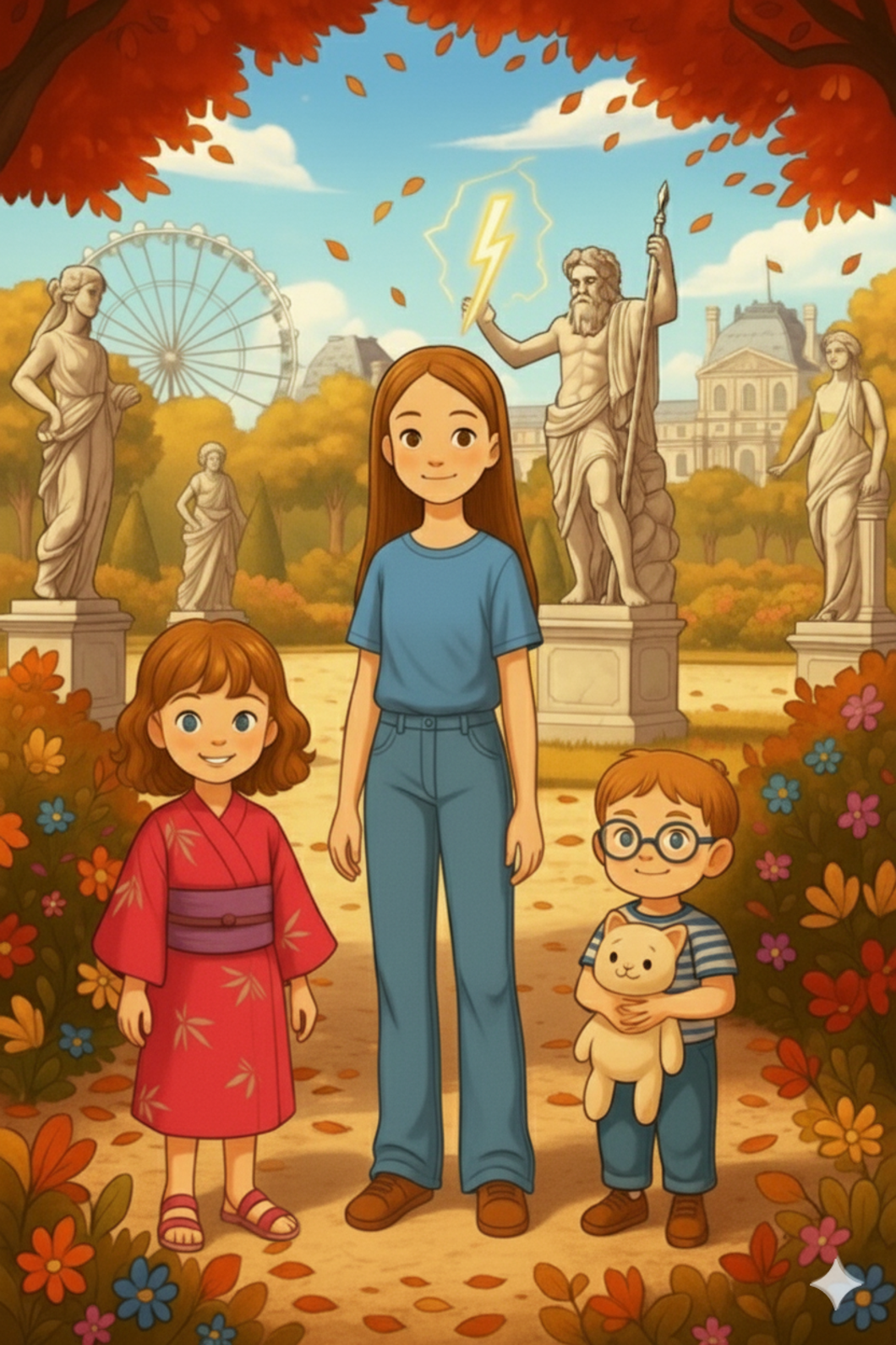 Couverture de la chasse au trésor mythologique - La Quête de l'Éclair Divin