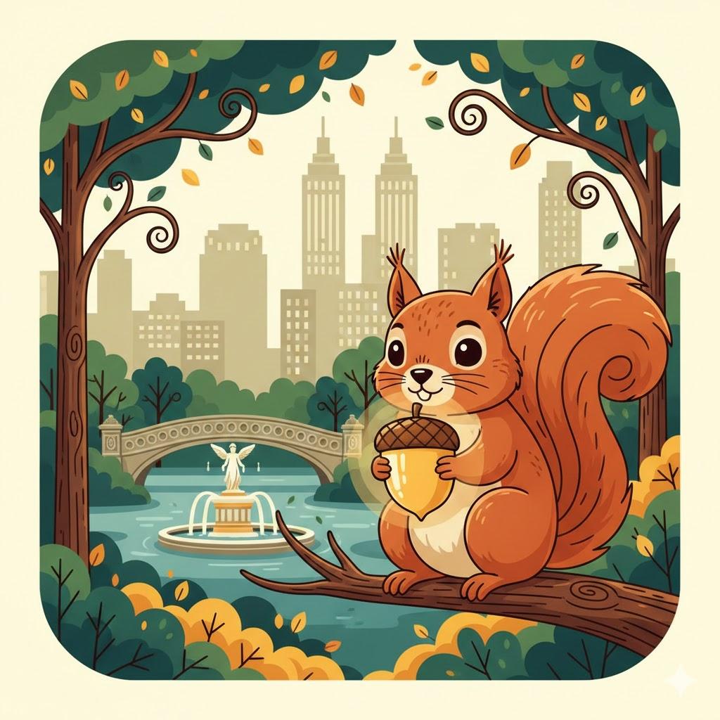 Central Park Golden Acorn Quest